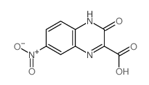 2-Quinoxalinecarboxylicacid, 3,4-dihydro-7-nitro-3-oxo- Structure