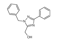 (1-Benzyl-3-phenyl-1,2,4-triazol-5-yl)methanol结构式