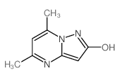 Pyrazolo[1,5-a]pyrimidin-2(1H)-one,5,7-dimethyl- Structure