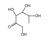 (3S,4R,5R)-1,3,4,5-tetrahydroxyhexan-2-one结构式