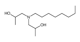 1-[2-hydroxypropyl(octyl)amino]propan-2-ol Structure