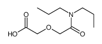2-[2-(dipropylamino)-2-oxoethoxy]acetic acid Structure