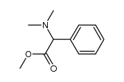 methyl α-(N,N-dimethylamino)phenylacetate Structure