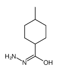 Cyclohexanecarboxylic acid, 4-methyl-, hydrazide (9CI) structure