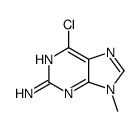 6-Chloro-9-methyl-9H-purin-2-amine structure