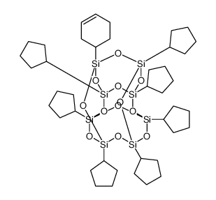 PSS-(3-CYCLOHEXEN-1-YL)-HEPTACYCLOPENTY& Structure