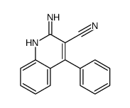 2-amino-4-phenylquinoline-3-carbonitrile结构式