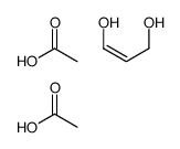 acetic acid,prop-1-ene-1,3-diol结构式
