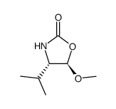 2-Oxazolidinone,5-methoxy-4-(1-methylethyl)-,(4S,5R)-(9CI) structure