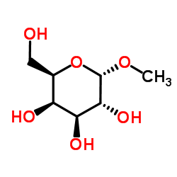 Methyl α-D-mannopyranoside structure