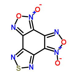 [1,2,5]Oxadiazolo[3,4-e][1,2,5]thiadiazolo[3,4-g][2,1,3]benzoxadiazole 1,4-dioxide结构式