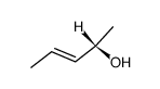 (S)-trans-3-penten-2-ol Structure
