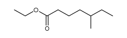 5-methyl-heptanoic acid ethyl ester Structure