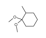 2-methylcyclohexanone dimethyl acetal Structure