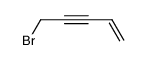 1-bromopent-4-en-2-yne Structure