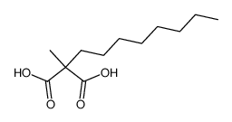methyl-octyl-malonic acid结构式