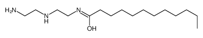 N-[2-[(2-aminoethyl)amino]ethyl]dodecanamide结构式