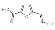 2-Furancarboxaldehyde,5-acetyl-,2-oxime Structure