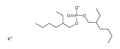 potassium bis(2-ethylhexyl) phosphate structure