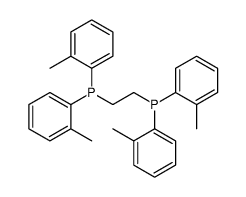 2-bis(2-methylphenyl)phosphanylethyl-bis(2-methylphenyl)phosphane Structure