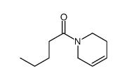 1-(3,6-dihydro-2H-pyridin-1-yl)pentan-1-one结构式