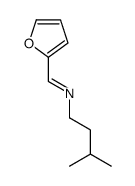 N-(furan-2-ylmethylene)-3-methylbutylamine Structure