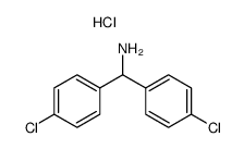 [bis(4-chlorophenyl)methyl]-amine hydrochloride Structure