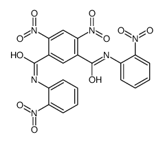 4,6-dinitro-1-N,3-N-bis(2-nitrophenyl)benzene-1,3-dicarboxamide Structure