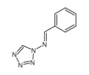 1-phenyl-N-(1H-tetrazol-1-yl)methanimine Structure