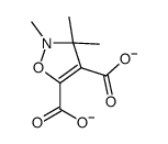 2,3,3-trimethyl-1,2-oxazole-4,5-dicarboxylate Structure