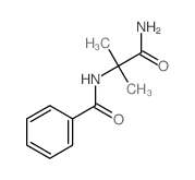N-(2-carbamoylpropan-2-yl)benzamide结构式