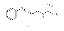 3-phenylimino-N-propan-2-yl-prop-2-en-1-amine结构式