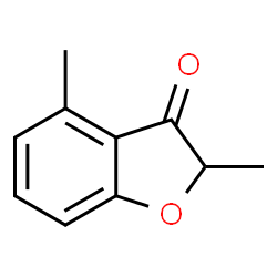 3(2H)-Benzofuranone,2,4-dimethyl-结构式