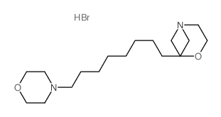 Morpholine,4,4'-(1,10-decanediyl)bis-, dihydrobromide (9CI) structure