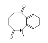 1-methyl-4,5-dihydro-3H-1-benzazocine-2,6-dione结构式