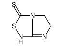 1H,3H-Imidazo[2,1-c][1,2,4]thiadiazole-3-thione,5,6-dihydro-(9CI) structure