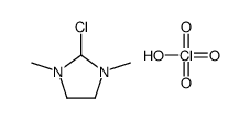 2-chloro-1,3-dimethylimidazolidin-1-ium,perchlorate结构式