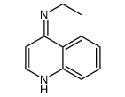 4-Quinolinamine,N-ethyl-(9CI) structure