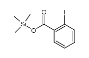 trimethylsilyl 2-iodobenzoate结构式