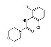 morpholine-4-carboxylic acid 2,6-dichloro-anilide结构式