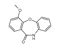 4-methoxy-10H-dibenzo[b,f][1,4]oxazepin-11-one结构式