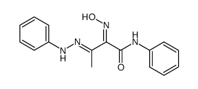 2-hydroxyimino-3-phenylhydrazono-butyric acid anilide结构式
