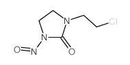 2-Imidazolidinone,1-(2-chloroethyl)-3-nitroso- Structure