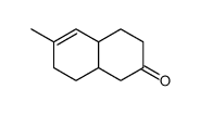 (4aS,8aR)-6-methyl-3,4,4a,7,8,8a-hexahydro-1H-naphthalen-2-one Structure