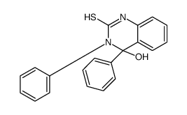 4-hydroxy-3,4-diphenyl-1H-quinazoline-2-thione结构式