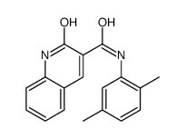 N-(2,5-dimethylphenyl)-2-oxo-1H-quinoline-3-carboxamide结构式