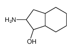 2-amino-2,3,3a,4,5,6,7,7a-octahydro-1H-inden-1-ol结构式