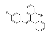 N-(4-fluorophenyl)acridin-9-amine结构式