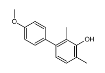 3-(4-methoxyphenyl)-2,6-dimethylphenol Structure