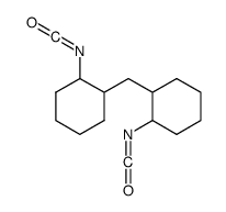 1-isocyanato-2-[(2-isocyanatocyclohexyl)methyl]cyclohexane Structure